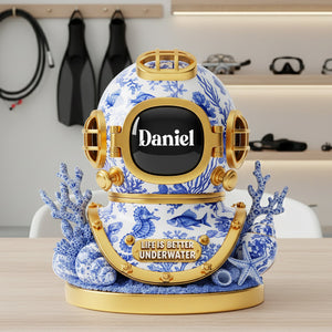 Dive Into Adventure Acrylic Plaque - Personalized Christmas Gifts For Scuba Divers 03PGLU200925