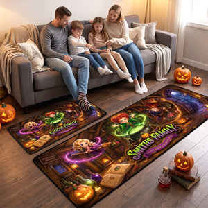 Macabre Spell Sisters Runner Rug - Personalized Gifts For Family 03hatn050926