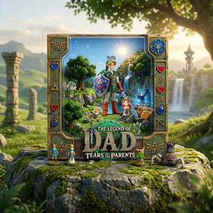 The Legend Of Dad Acrylic Plaque - Personalized Gifts For Father 06OHLU200526