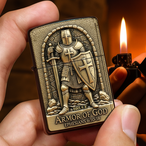 Armor of God Lighter Personalized Gifts For Christian 04TOLU150825