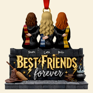 Best Friends Forever Christmas Ornament Personalized Gifts For Friends 02TODT260925