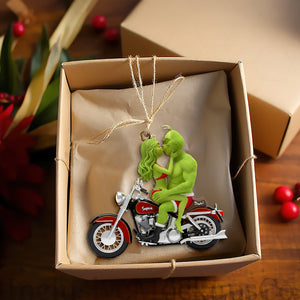 Couple's Ride Together Ornament - Personalized Gift For Couples 02OHLU241025