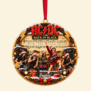 ACDC Band Christmas Ornament - Personalized Gifts For Rock Lovers 02natn261026