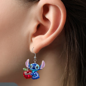 Blue Alien Teacher Earrings - Personalized Gifts For Teachers 02pgmg160725