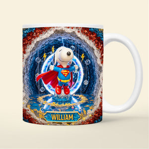 Personalized Gifts For Superhero Fans Coffee Mug, Super Pup Hero 04tgtn220725