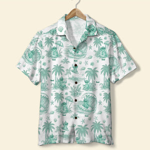 Cartoon Alien Personalized Gifts For Movie Fans Hawaiian Shirt 04hutn170725