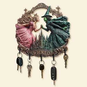 01tgqn180725 Witch Key Hanger - Personalized Gifts