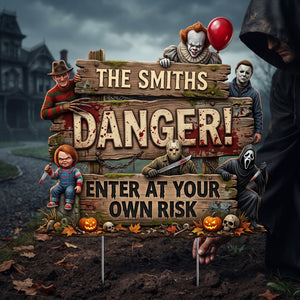 Personalized Spooky Family Yard Sign - Gifts For Family 04PGLU030826