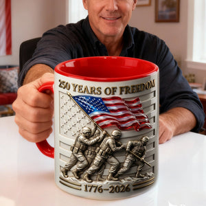 Veteran Anniversary Coffee Accent Mug - Personalized Gifts For Veteran Coffee Mug 05PALU290126