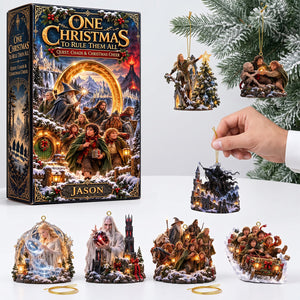 Warriors In Fantastical Journey Advent Calendar Blind Box - Personalized Christmas Gifts 01hatn280926