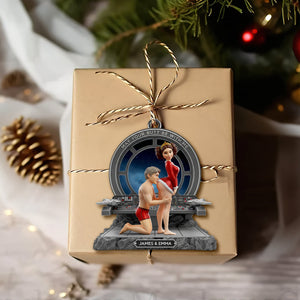 Naughty Couple Ornament - Personalized Gifts For Couple 05ohlu041125