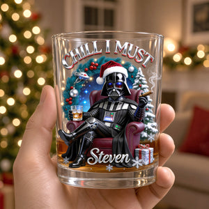 Holiday Relaxation Round Glass - Personalized Christmas Gifts 05totn271026