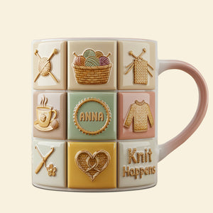 Personalized Gifts For Knitting Lovers Coffee Mug 07totn311025