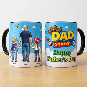 Adventure Buddy Dad Magic Coffee Mug - Personalized Gifts For Dads 02HUDT080526