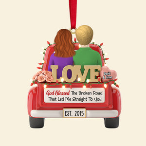 Personalized Gifts For Couple Christmas Ornament 04natn171025