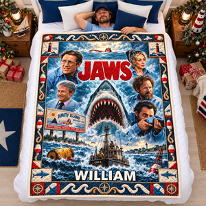 Deep Sea Predator Blanket - Personalized Gifts 06naqn121026