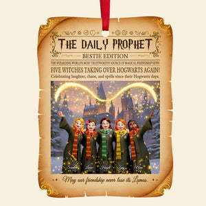 Bestie Edition Christmas Ornament Personalized Gifts For Bestie 03TODT081025