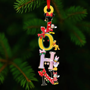 Adorable Alphabet Ornament Personalized Christmas Gifts 01KIDT281025