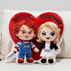 Gothic Doll Couple Pillow - Personalized Gifts For Couples 05OHLU111225