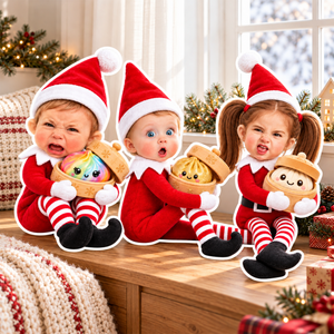 Custom Photo Baby Christmas Pillow - Personalized Gifts For Christmas 05naqn261026
