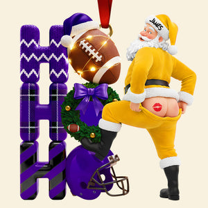 Funny Santa Christmas Ornament Personalized Gifts 01OHDT251025-Homacus