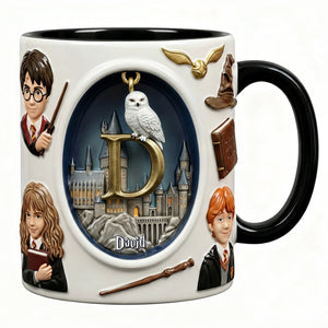 Alphabet Initial Letter Coffee Mug Personalized Gifts For Fans 01natn230126