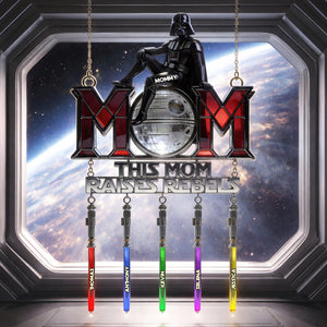 Mom Of Little Kids Suncatcher - Personalized Gift For Mom 06KILU300326