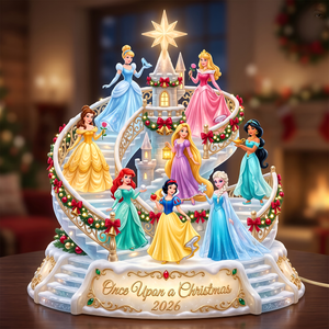 Lovely Fairy Tale Princesses Light Box - Personalized Christmas Gifts 10tyqn211026