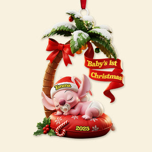 Personalized Gifts For Christmas, New Born Baby Acrylic Ornament 03kita300925