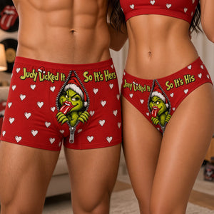 Playful Mastery Boxer Brief, Personalized Gifts For Couple 03qhta221026