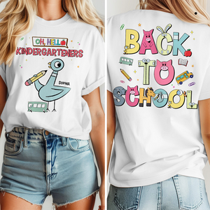 Back To School Shirt - Personalized Gifts For Teacher 02HUPU120725 - Shirts - GoDuckee