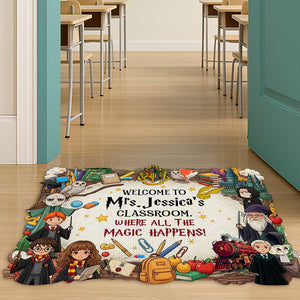 Teacher Doormat - Personalized Gifts For Teacher 02HULU300725