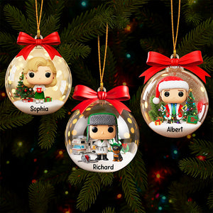 Funny Holiday Christmas Ornament - Personalized Gifts For Movie Lovers 02pgqn060925
