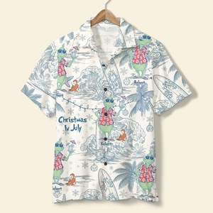 Christmas In July Hawaiian Shirt - Personalized Gifts For Summer 03HUPU110725
