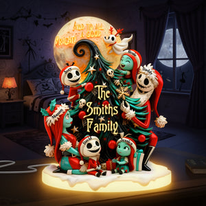 Good Fright Christmas Night Light Box - Personalized Gifts For Family 04QHLU051125