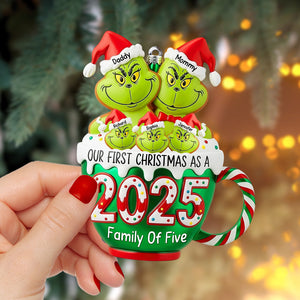 Playful Family Christmas Ornament - Personalized Gifts For Family 02tgqn180825