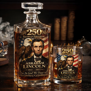 250th Anniversary Decanter Set - Personalized Gifts For Drinking Lovers 04huqn240226