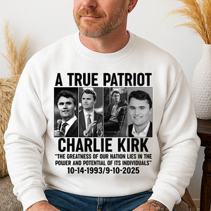 Charlie Kirk Legacy Shirt - A True Patriot 06acqn110925