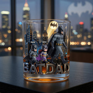 Like a Normal Dad But Cooler Round Glass - Personalized Gifts For Dad 04OHQN190526