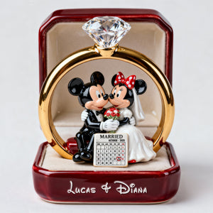 Romantic Married Couple Acrylic Plaque - Personalized Gifts For Couples 04OHTN080126