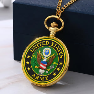 Personalized Gifts For Veteran Pocket Watch 02hutn100725