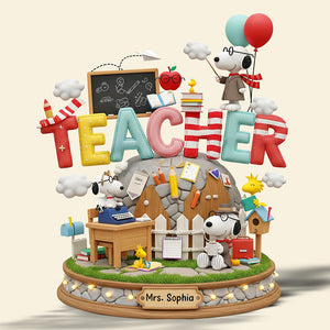 Teacher Plaque - Personalized Gifts For Teacher 02ohqn040625