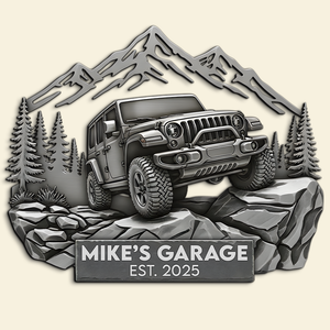 Garage Metal Sign - Personalized Gifts For Off-road Lovers 03qhpu040625
