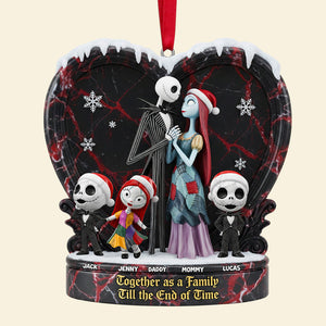 Personalized Gifts For Family Christmas Ornament 03natn200925