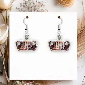 Off-road Aesthetic Earrings - Personalized Gifts For Off-road Girl 04QHLU120725