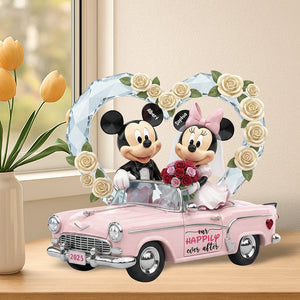 Romantic Wedding Acrylic Plaque - Personalized Gifts For Couples 01TOQN291125