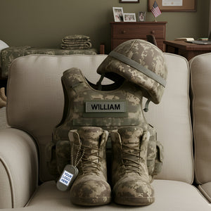 Honoring Heroes Pillow Personalized Gifts for Veterans 09OHLU151125