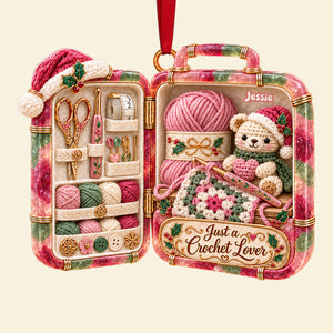 Handmade Craft Acrylic Ornament - Personalized Gifts For Crochet Lovers 01tota141026