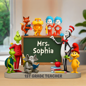 Teacher Acrylic Plaque - Personalized Gifts For Teacher 05NAPU300625