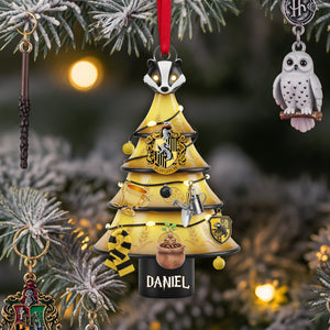 Christmas Tree Shape Ornament - Personalized Gifts For Fan 02hylu040925